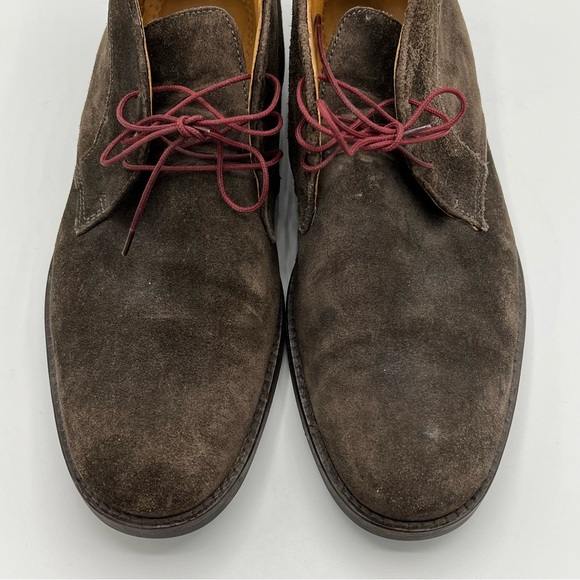 men’s johnston & murphy brown suede chukka boots main image 4